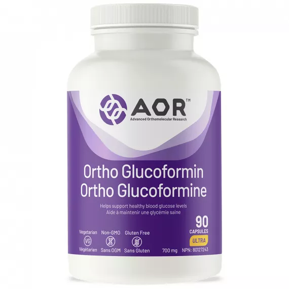 Ortho Glucoformin 90 capsules supports healthy blood glucose levels | AOR
