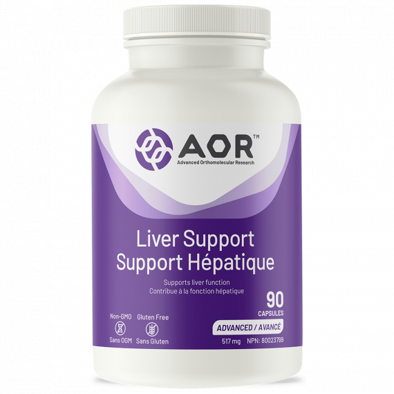 Liver Support 90 capsules - milk thistle, N-acetyl cysteine and Phyllanthus amarus help support liver function | AOR