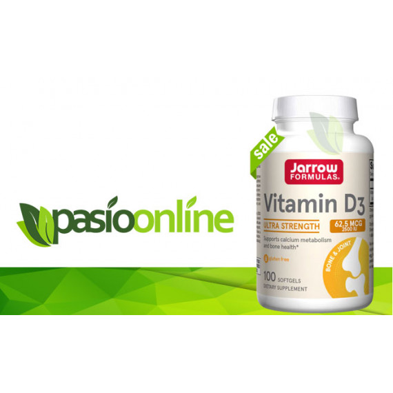 D3 - cholecalciferol for healthy cell replication, prostate, skin, bones and increased immunity | Jarrow Formulas, Jarrow D3 (2500iu/5000iu): 2500iu 100 softgels