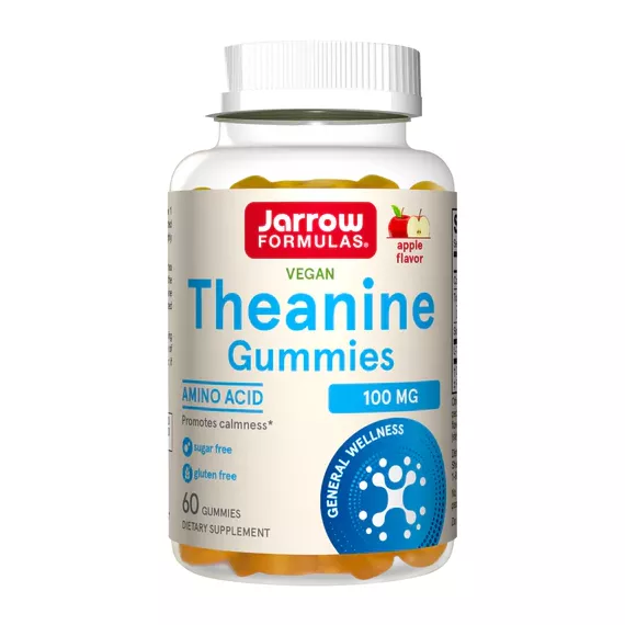Theanine 60 Gummies  - 100mg per gummy, relaxes and improves learning ability  | Jarrow Formulas
