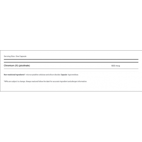 Chromium picolinate 90 capsules - chroompicolinaat ondersteunt de glucosestofwisseling | AOR