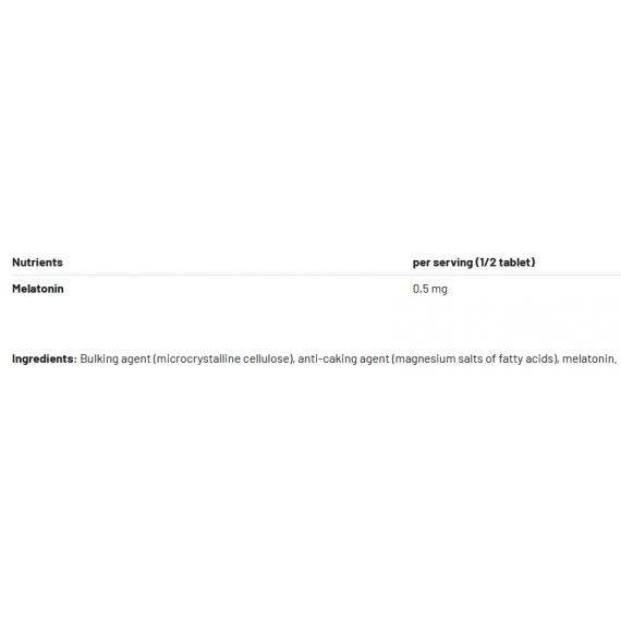 Melatonin 1mg 120 tablets  - helps to alleviate jetlag  | Best Body