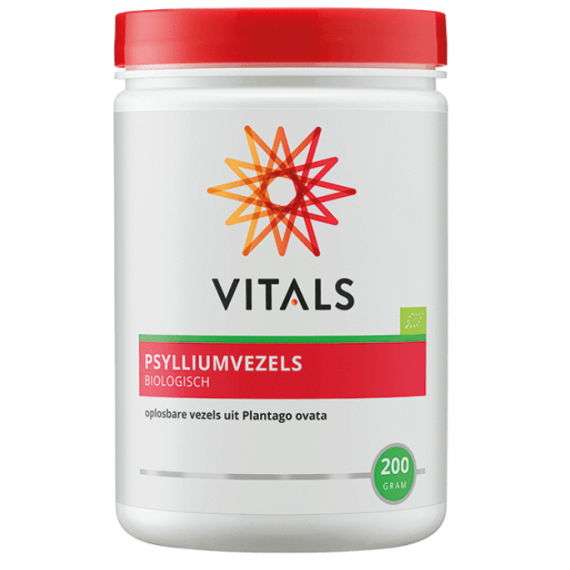 Psyllium Fiber 200g  from organically grown Plantago ovata | Vitals