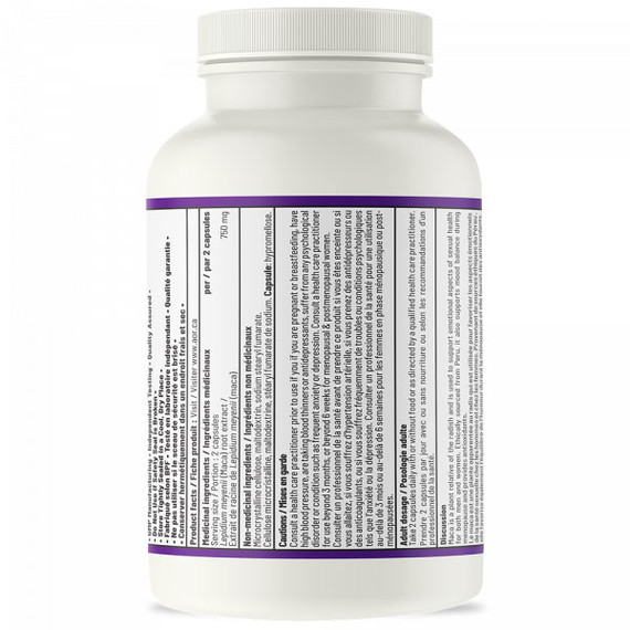 Maca 180 capsules - adaptogen out of Peru from Lepidum meyenii | AOR