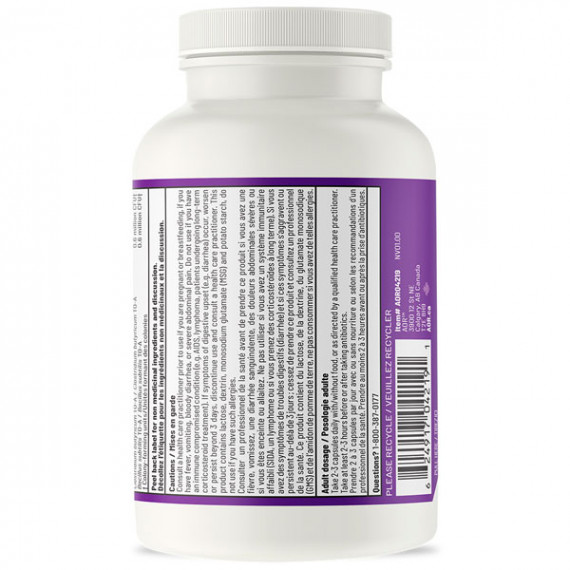 Probiotic3 90 capsules - Enterococcous faecium, Clostridium butyricum, Bacillus subtilis blocks growth of pathogenic bacteria | AOR