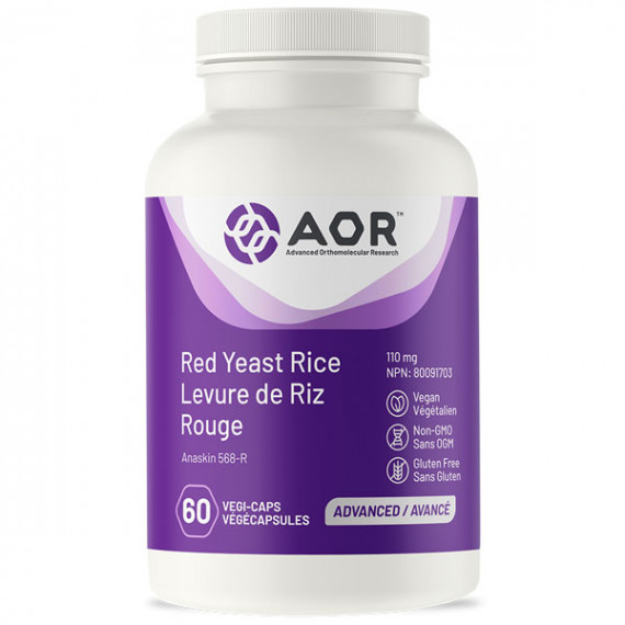 Red Yeast Rice Ankascin 568-R 60 softgels - statin-free red yeast rice | AOR Advanced Orthomolecular Research