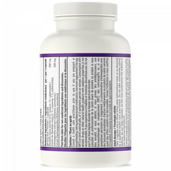 Relax and Recharge 90 capsules - ashwagandha and rhodiola | AOR