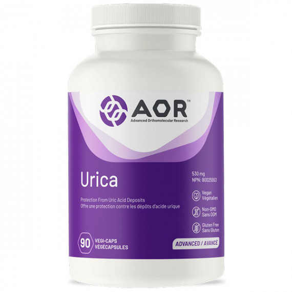 Urica 90 capsules - white mulberry, resveratrol, OPC for gout | AOR Advanced Orthomolecular Research