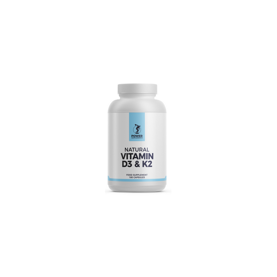 D+K - vitamin D3 1000iu + K2 75mcg 180 softgels - necessary combination for strong bones  | Power Supplements Power Supplements