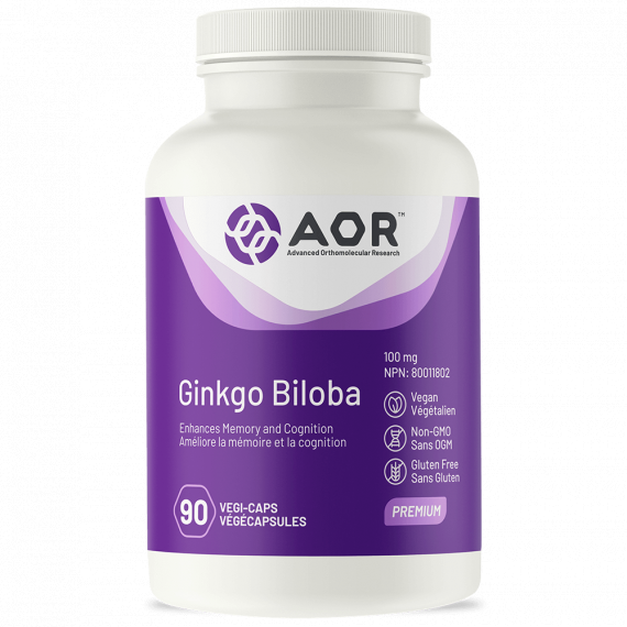 Ginkgo Biloba 120mg 90 capsules enhances memory and cognition | AOR