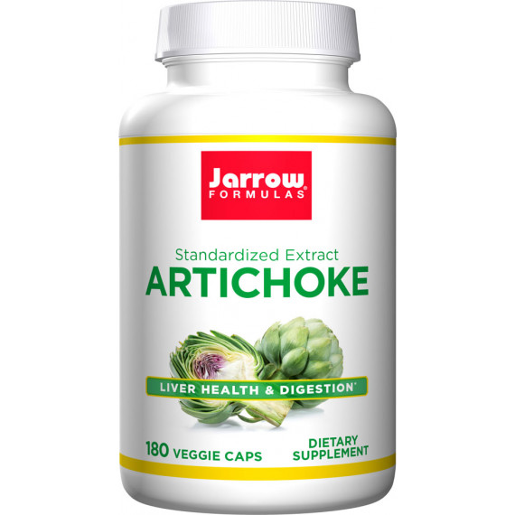 Artichoke 500mg 180 capsules -  artichoke extract, stimulates liver activity and bile synthesis | Jarrow Formulas