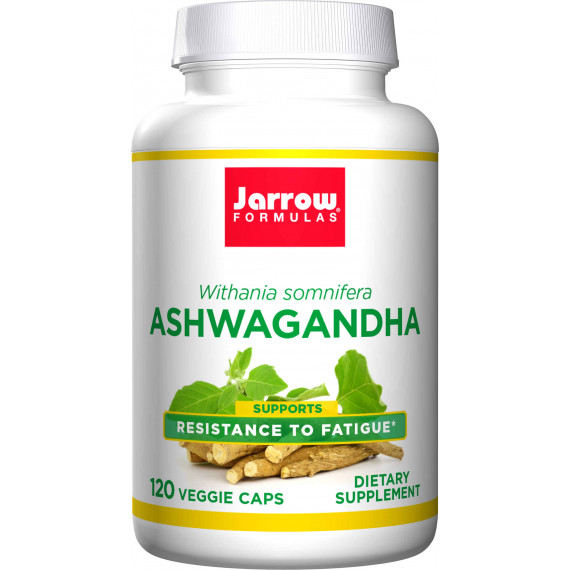 Ashwagandha extract 300mg 120 capsules - ayurvedisch prestatieverhogend middel | Jarrow Formulas