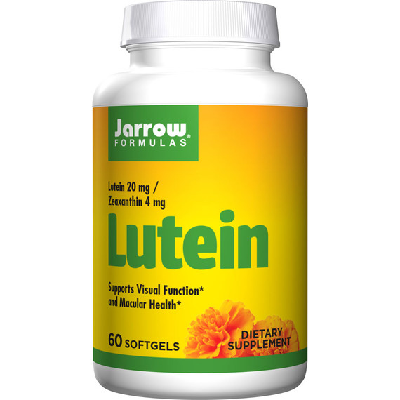 Lutein 20mg 60 softgels - lutein and zeaxanthin to protect the macula | Jarrow Formulas