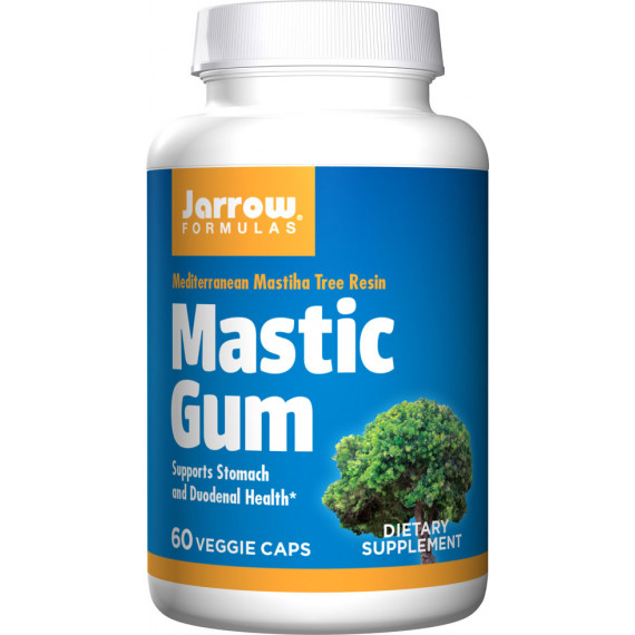 Mastic Gum 500mg 60 capsules kleinverpakking - mastiek van Pistacia lentiscus bij maagklachten | Jarrow Formulas