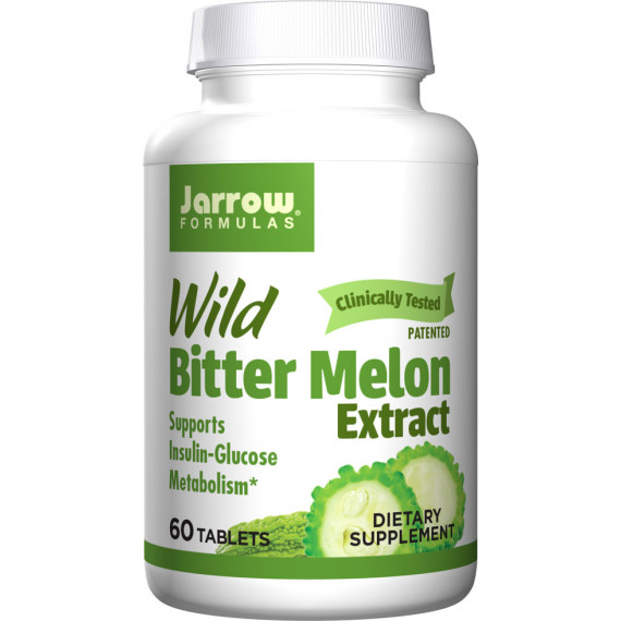 Wild Bitter Melon Extract 60 tabletten van Glycostat - wilde bittermeloen voor gezonde bloeddruk en bloedsuikerspiegel | Jarrow Formulas