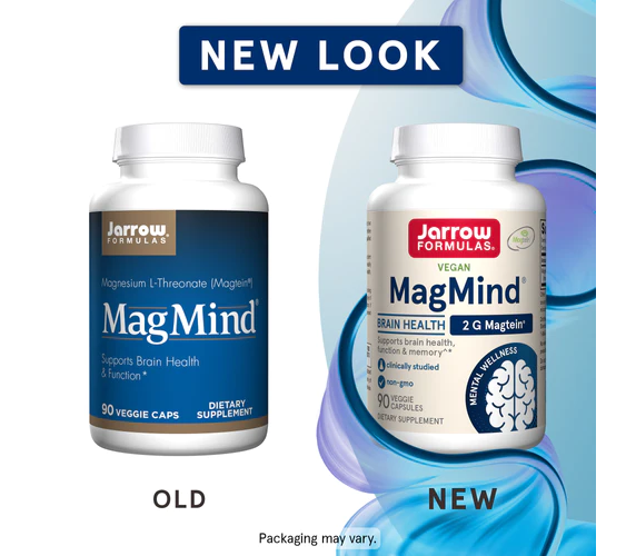 MagMind 90 capsules magnesium Lthreonate for the brain Jarrow Formulas